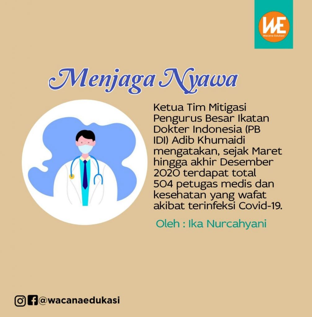 Menjaga Nyawa Wacana Edukasi