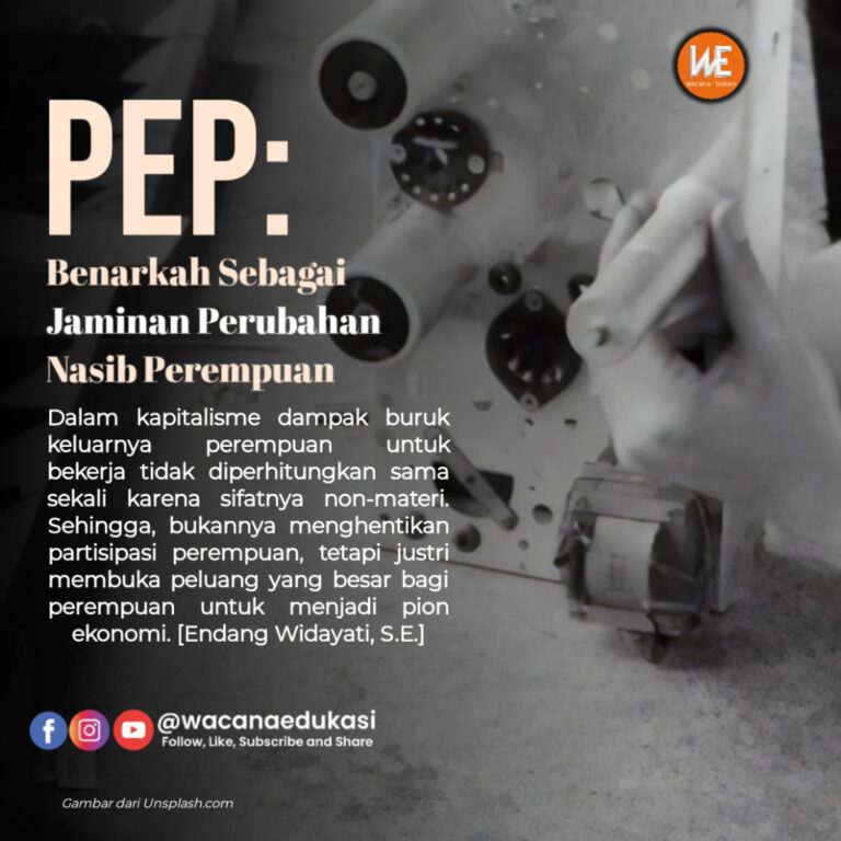 Pep Benar Kah Sebagai Jaminan Perubahan Nasib Perempuan Wacana Edukasi