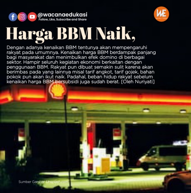 Harga BBM Naik - Wacana Edukasi